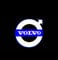 GRFIT 2 STÜCK Tür LED-Logo Beleuchtungsprojektor Willkommenslichter, für Volvo XC60 XC40 XC90 S60 S90 V60 V40, Tür-Laserprojektor-Lichtdekoration,A