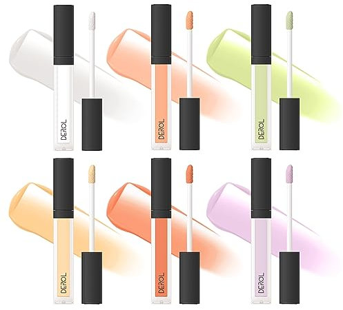 Coprente Palette da Trucco, 6 Colori Concealer, Palette di Correttori Per Correzione e Contouring Palette, Viso Labbra Correttore Texture Cremosa Evidenziare Concealer