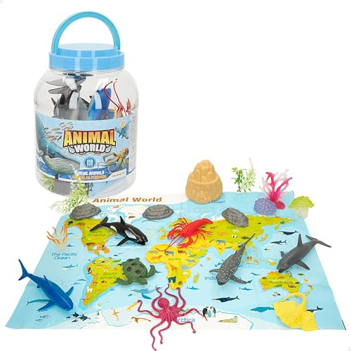 ColorBaby 47189 Würfel Tiere, Ozean