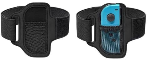 ZOKJSW 2 pcs Beingurte kompatibel mit Switch Sports Soccer Ring Fit Adventure,Verstellbare Beingurt Kompatibel mit Switch OLED Switch Elastisch Gurte für Erwachsene Kinder