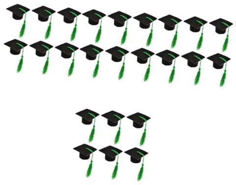Alipis 24 Pcs Tassel Wine Bottle Graduation Favor Mop Heads Replacement Graduation Cap Bottle Graduation Gifts Graduation Caps Decoration Shooter Cover Preschool Hat Mini