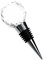 BEAHING Diamond Crystal Ball Wine Beverage Bottle Stopper Metal Bar Accessories Wine Bottle Sealer Saver Crystal Ball Bottle Stopper
