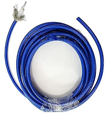VAIGAI Yige Store Blu Morbido RG142 Cavo Coassiale Doppio Schermato Adattatore Connettore Cavo Coassiale RG142 Cavo 50ohm 50 cm 1/2/3/5/10/20 m(1m)