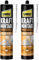 UHU Montagekleber KRAFT MONTAGE UNIVERSAL, Kartusche 470g (Packung mit 2)