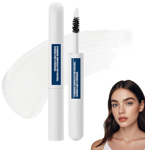 Sérum Crece Cejas 3.5ml, Suero Natural para Cejas Más Largas y Densas, Fortalecedor y Nutritivo, Diseño de Cabezal de Cepillo Dual, Cuidado Cejas para Cuidado Diario