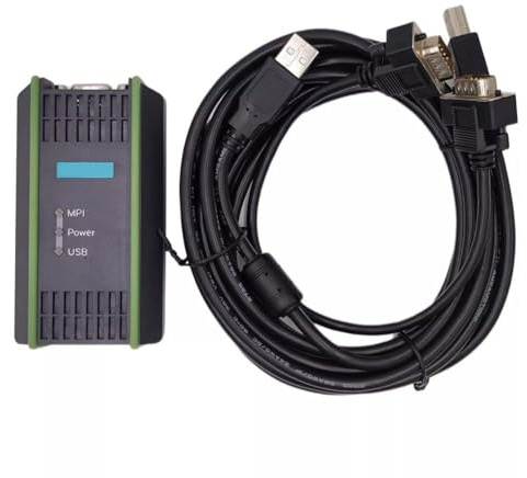 MeevrgR 6GK1571-0BA00-0AA0 PC USB Adapter A2 Kabel für Siemens S7-200/300/400 PLC, 5m MPI/PPI Programmierkabel mit Optokoppler Isolation