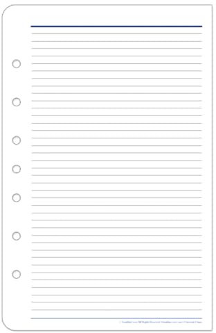 Franklin Covey Classic Linierte Seiten, klassisch, 14 x 21,6 cm