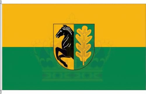KÖNIGSBANNER Zertifizierte Flagge Fahne Voremberg - HM 80 x 120cm - Hissflagge doppelt gesäumt mit Karabinerhaken aus deutscher Flaggen-Manufaktur