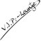 Wandtattoo Wohnzimmer Text/Sprüche VIP-Lounge 29x8 cm, schwarz, 620023 Wandaufkleber Wandtatoos Sticker Aufkleber für die Wand, Fensterbild, Tapete, Fliesen, Autoaufkleber, Türaufkleber
