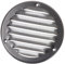 Ø 100mm / 4 inch Galvanised Round Metal Air Vent Grille Cover with Insect Mesh - Ventilation Cover