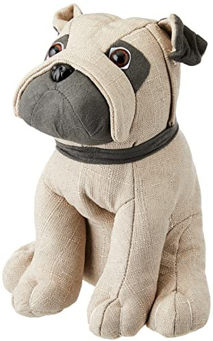 Riva Paoletti Amasado Doorstop Dog - Heavywight Sand Relleno - 100% Polyester - 23 X 15 X 24 Cm (9 X 6 X 9 Pulgadas) - Diseñado En El Reino Unido