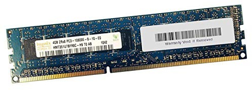Hynix 4GB RAM Server HMT351U7BFR8C-H9 DDR3 PC3-10600E ECC 2Rx8 1333Mhz 1.5v CL9