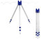 Cocoarm Angelrutenhalter Dreibein Rutenhalter Tripod Dreibein-Stativ Angelruten Einstellbar Rutenhalter Dreibein Teleskopbeinen ideal zum Brandungsangeln aus Alu