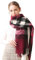LumiSyne Winter Senior Plaid Kaschmir Schal Mit Quasten Für Damen Herren Übergroßer Tartan Stola Klassisches Karomuster Weiche Und Verdickte Pashmina Kariert Schal