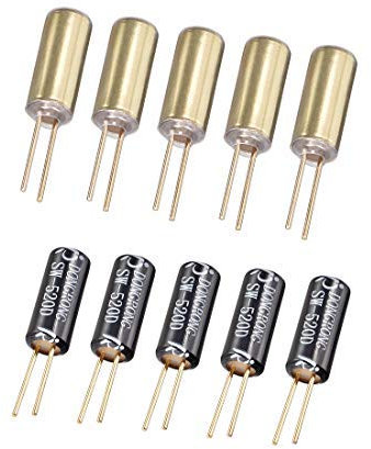 Sensore di vibrazione elettronico SW-520D Inclinazione agitazione Trigger Interruttore Nichelatura 30 Pz