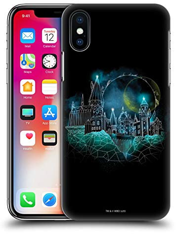 Head Case Designs Offizielle Harry Potter Hogwarts Deathly Hallows XVIII Harte Rueckseiten Handyhülle Hülle Huelle kompatibel mit Apple iPhone X/iPhone XS