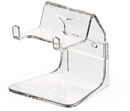 Skull & Co. Phantom Stand : Support de Contrôleur Montage Mural Support pour Casque D'écoute compatible avec PS4 / Switch Pro / XBOX Elite /Elite2 / Autres Manettes Tierces - Transparent