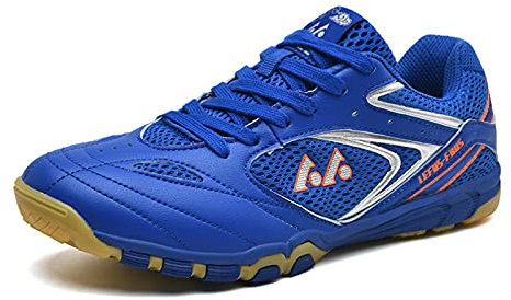BLBK Tischtennis Schuhe Herren Indoor Court Shoe, Soft, rutschfest, leicht