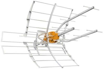 Televes 148883 Ellipse Mix Outdoor HDTV Antenne - Kanäle High-VHF/UHF, LTE/5G Filter