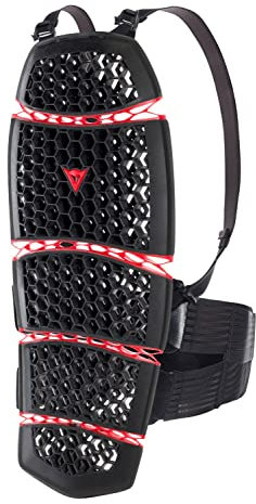 Dainese Pro-Armor Back Short 2.0 - Altura <174cm, Protector Espalda Moto, Negro, XS/M