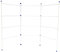 MUSAN 2 3 4 Foldable Clothes Airer - Heavy Duty Folding Washing Drying Rack - Multi Section Indoor & Outdoor Laundry Dryer Rail - Lightweight Plastic Cloth Hanger White Airers (3 Foldable Airer)