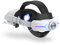 Cinturino Elite per Oculus Quest 2, Pacco Batteria Integrato da 8000 mAh, Accessori per Poggiatesta VR Regolabili RGB