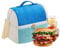 Geruwam Pranzo al sacco,Contenitore per pranzo - Sacco refrigerante termico impermeabile e a prova di perdite, custodia per borse portatile e resistente per attività all'aperto, scuola, lavoro