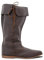 Renaissance Medieval Cosplay Boots - Medieval Boots - Stivali in Pelle PU per Cosplay Donna Uomo,Marrone,44