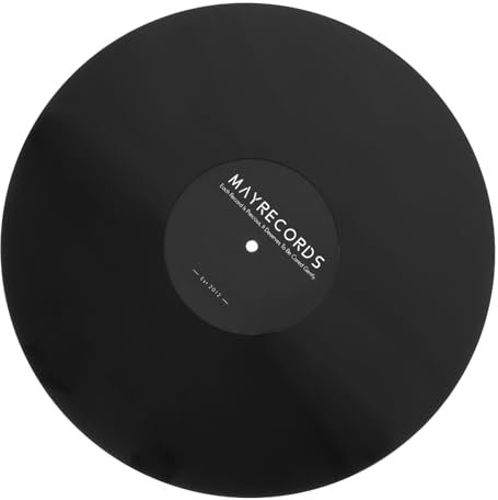 Supvox Acryl-plattenspielermatte Plattenspieler-slipmat Aus Acryl Slipmat Für Plattenspieler Antistatische Plattenspieler-slipmat Schallplatten-plattenspieler-matte Geschirrspüler Vinyl