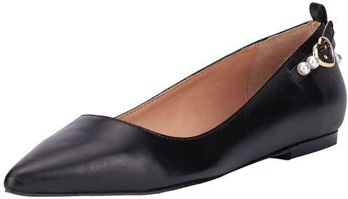 Love Moschino Ballet Flats Women Black 6 UK