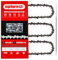 3PC 10 inch Chainsaw Chain for Worx WG323 WG323.9 Chainsaw, 10 Replacement Chain for Worx WG322 WG322.9 Chain Saw (90MOPX40)