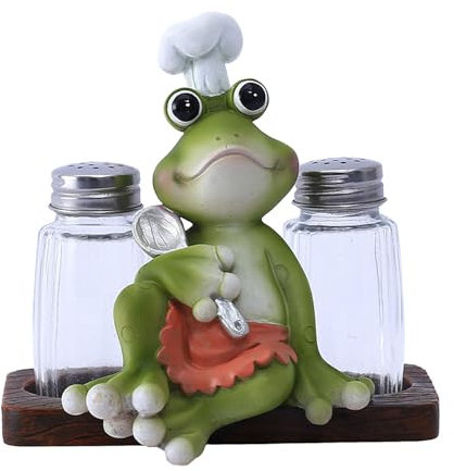 Fenteer Juego de Salero Y Pimentero para Restaurante, Cocina, Comedor, Centro de Mesa