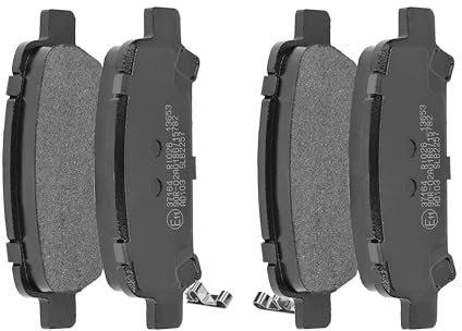 F.BECKER_LINE Bremsbeläge Hinten (10411101) passend für SUBARU Legacy IV Impreza V III
