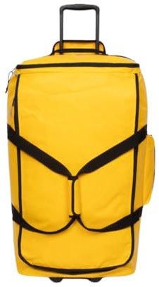Eastpak Tarp Duffl'R Wheel Tarp Duffle Bag, Yolk