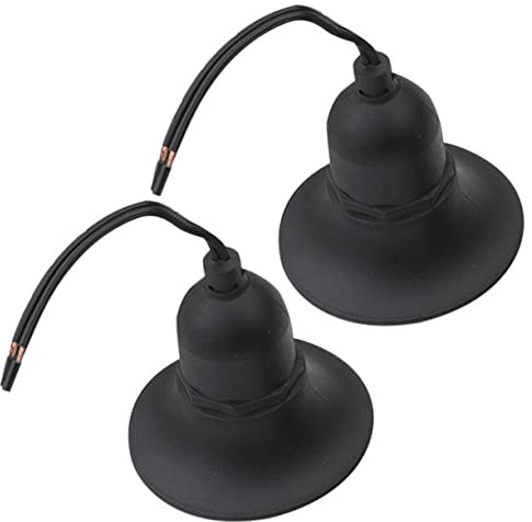 ANDRESLAD Douille D'éclairage Extérieure E27 Étanche Cordon, Prise D’éclairage Pour Remplacement Lampe, Lot De 2 Pièces Noir, Usage Extérieur Et Conditions Météo Difficiles