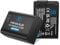 Anegine EN-EL25 Akku 1600mAh Vollständige Dekodierung mit 2-in-1 Typ-C Ladekabel für Nikon Z30, Z50, Zfc Kamera Passend für Nikon-Ladegerät MH-32-4333 (2er-Pack)