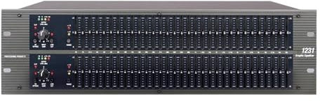 DBX-1231 Double Égaliseur Processeur Audio Professionnel Égaliseur Audio 31 Bandes Graphique