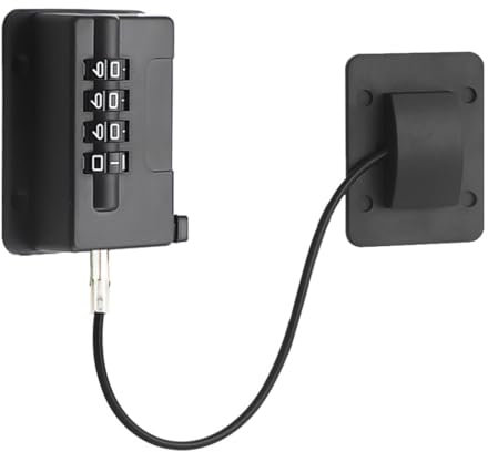 KEQAR 1 pcs Cerradura de seguridad para niños para frigoríficos, cerradura de combinación para frigoríficos, cerradura autoadhesiva para armarios, cajones, ventanas y frigoríficos