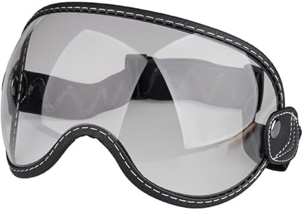Geavonyg Winddichte Schutzbrillen Bubble Shield Brillen Mit Klarer Sicht Verstellbarer Riemen Für Biker Bubble Shield Brillen