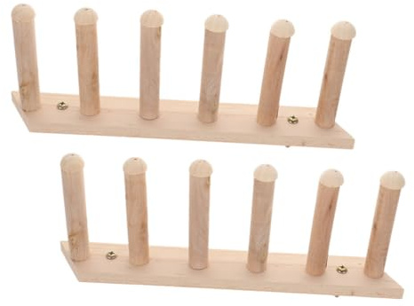 Katzentreppe für Wand, 2 Stück, Mehrstufig, Kunststoff, Beige