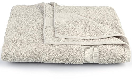 CelinaTex Bari Saunatuch 80 x 200 cm Platin grau Baumwolle Frottee Handtuch Badetuch Saunahandtuch
