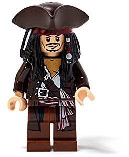 LEGO Pirates of the Caribbean: Captain Jack Sparrow mit Tricorne Minifiguren