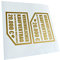 Kiwistar Autoaufkleber - Verbindlicher Kaufvertrag 20.000 € 12,5 x 10 cm - gold-91 - Aufkleber für Auto, Laptop, Fahrrad, LKW, Motorrad mehrfarbig JDM Decal Racing