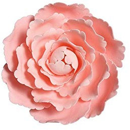 Fiore di zucchero di rosa, peonia rosa 101 mm 20165