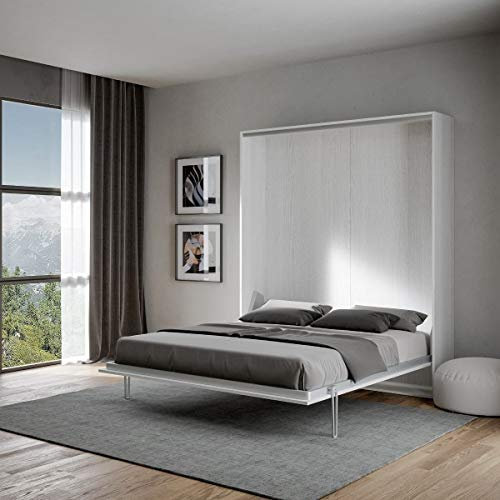 Doppelbett Kentaro Weiß Esche Itamoby