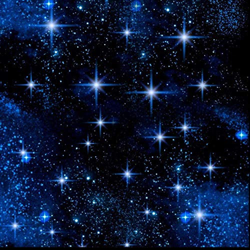 Papier Peint 3D Étoile Nuit Ciel Zenithal Plafond Papier Peint 3D Effet Géant Mur Photos Décoration Murale Papier Peint 3D Faux Cuir Vinyle Mural Chambre Salle-300cm×210cm