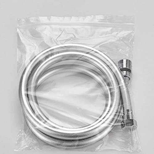 Tappeti Design Hochwertiger 1,5/2 / 3 m Hochdruck-PVC-Weich-Brauseschlauch, flexibel, knickfest, Handkopf, Badezimmerteile-Zubehör-1,5 m