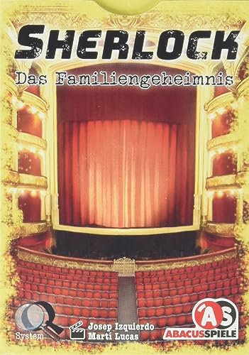 ABACUSSPIELE 48221 - Sherlock-Das Familiengeheimnis, Krimi Kartenspiel