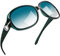 Joopin Elegante Sonnenbrille Damen Grün Große UV400 Brille Klassische Vintage Damen Sonnenbrille Polarisiert Trendy (Transparent Grün)