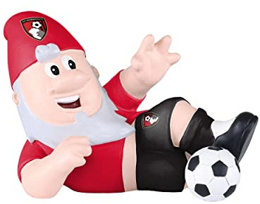 FOCO Official AFC Bournemouth Sliding Tackle Football Garden Gnome